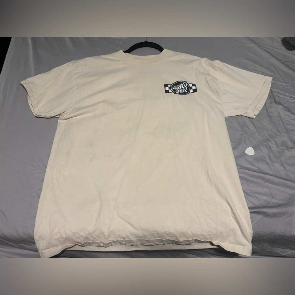 Tan Santa Cruz T-shirt
